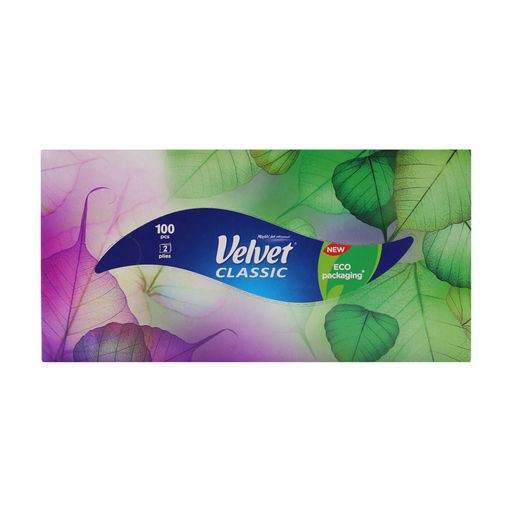 Pap.kosm.kapesníky 2Vr Velvet BOX 100ks | Papírové a hygienické výrobky - Kapesníky Pap.kosm.kapesníky 2Vr Velvet BOX 100ks | Papírové a hygienické výrobky - Kapesníky